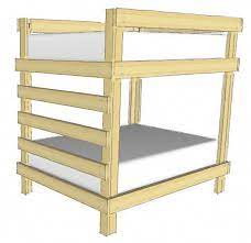 31 Free Diy Bunk Bed Plans Ideas That Will Save A Lot Of Bedroom Space Bunk Bed Plans Diy Bunk Bed Homemade Bunk Beds