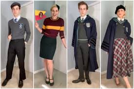 A Harry Potter Fan Made A Tiktok Wearing Hogwarts Uniforms Through 100 Years Hellogiggles Harry potter profile picture commission. this tiktok duo imagined what hogwarts fashion would look like through the decades and j k rowling approves