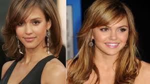 Ghost layering adds movement and texture whilst. Haircut For Round Face Small Forehead Youtube