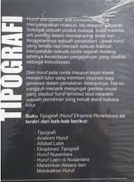 Dongeng sangat cocok dijadikan sebagai salah satu metode pembelajaran untuk anak, karena dapat digunakan untuk menyampaikan pesan moral dan. Buku Tipografi Tiap Font Memiliki Nyawa Dan Arti Bukukita