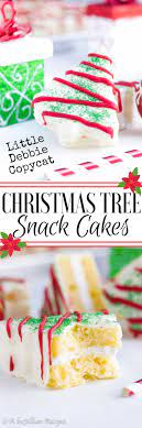 The cake is a simple yellow cake recipe that i baked into. Christmas Tree Snack Cakes Little Debbie Copycat A Bajillian Recipes