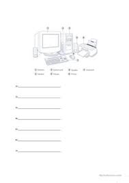 The subject of computers for class 1, class 2 and class 3 have a common set of questions in which a kid needs to have a good understanding of the basic parts of the computer. English Esl Computer Worksheets Most Downloaded 112 Results Page 3