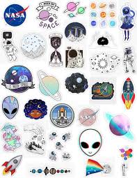 Tumblr Space Sticker Pack Moon Stars Planets Sun Aliens Galaxy Nasa Aesthetic Aesthetic Al Adesivos Sticker Adesivos Imprimiveis Gratuitos Adesivos Bonitos