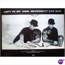 Pet Shop Boys Left To My Own Devices Magazine Advert Pet Shop Boys Pets Boys