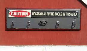 Man Cave Key Or Hat Organizer Ford Or Chevy Great Gift Idea Hat Rack Diy Hat Rack Hat Hanger