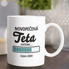 Potisk je vždy z obou stran, proto je. Hrnecek Novopecena Teta E Potisk Cz