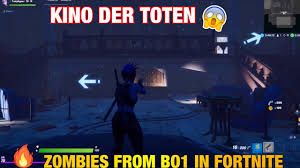 Bo2 town recreated in fortnite *with zombies! New Black Ops1 Kino Der Toten Zombies Map In Fortnite With Gameplay Youtube