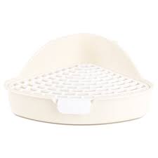 Carno Tavsan Ve Guiena Pig Izgarali Kose Tuvalet Kabi Beyaz 25 Cm