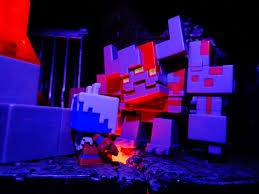 It appears in the fiery forge as the final boss, created by overloading all of the redstone cores. 1 Toy Or Minifigure Photo Per Day Album On Imgur