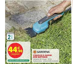 Merci à vous par avance. Offre Cisaille A Gazon Orientable Gardena Chez Bricomarche