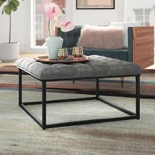 I finally chose a bench after seeing a reasonably priced one on overstock, at just $250 including shipping! Mercury Row Falun 87cm Wide Velvet Tufted Square Solid Colour Ottoman Reviews Wayfair Co Uk