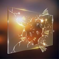 Realistic Broken Glass Broken Realistic Glass Png And Vector With Transparent Background For Free Download Geometric Background Texture Vector Transparent Background