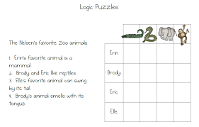 A puzzle that requires formal logical deduction to arrive at the solution. Deductive Reasoning Puzzles For Adults Cheap Online Shopping