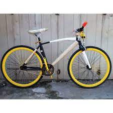 Fixie are the most basic of all bicycles. Promotion Ready Stock Jetsport Fixie Bicycle 24 Shopee Malaysia