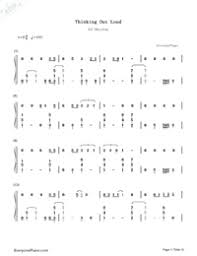 We did not find results for: Thinking Out Loud Ed Sheeran Free Piano Sheet Music Piano Chords