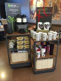 Starbucks Dillons Mhk Display Tables Retail Display Retail Design Posm