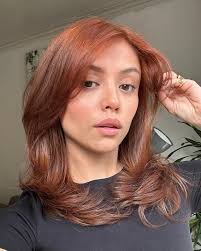 Copper Mahogany 🧡 Ginger tone's can be hard to achieve but with the Noemi  Copper Mahogany you don't need to worry about that. Copper Mahogany by  nature is a super warm tone