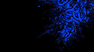 Gaming wallpaper black and blue. Gaming Black And Blue Wallpaper Images Slike