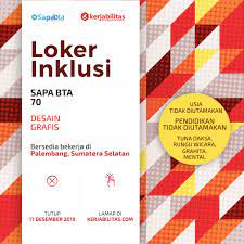 Temukan info lowongan kerja terbaru april 2021 sesuai lokasi, pendidikan, keahlian dan gaji yang anda inginkan hanya di loker.id. Kerjabilitas Hai Sobs ã…¤ã…¤ã…¤ã…¤sapa Bta 70 Sedang Membuka Facebook
