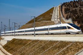 The art runs on roads like a bus, but only on designated paths like a tram. Beijing Zhangjiakou Intercity Railway Wikipedia