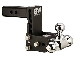 The drop hitch is an accessory without which these trucks would be as helpless as we would have been without these trucks. B W Ts10048b Tow Stow Hitch 5 Drop X 5 1 2 Rise Tri Ball Black Suspensionconnection Com