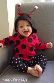 Adorable Diy Ladybug Costume For Baby By Sezen Your Life Diy Baby Costumes For Girls Ladybug Costume Ladybug Costume Kids