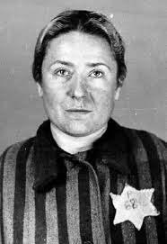 A Jewish prisoner of Auschwitz, Maryla Schenker, in her record photo upon  internment. She did not survive. She was 29 when she succumbed.