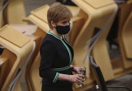 #nicola_sturgeon, first minister of scotland on #marr show nicola stoutly maintains she's always been #anti_brexit. Covid Rules Police Won T Take Action Over Nicola Sturgeon S Brief Mask Breach The National