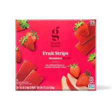 Shop target for good & gather. Strawberry Fruit Strips 25ct 12 5oz Good Gather Target