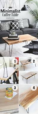 How To Build An Easy Diy Minimalist Coffee Table Love It Homedecorideas Minimalist Coffee Table Coffee Table Easy Home Decor