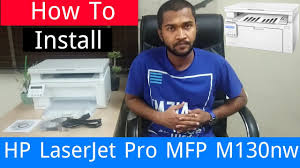 Download and install the file in the download area. How To Install Hp Laserjet Pro Mfp M130nw Bangla Tutorial Youtube