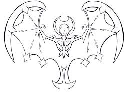 If you want to fill colors in lunala pokemon legendary generation 7 pictures & you can make it more beautiful by filling your imaginative colors. Amazing 27 Lunala Pokemon Coloring Page