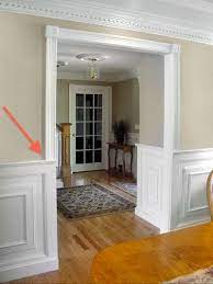 The real purpose of a chair rail is to add visually pleasing architectural interest to your room so the wall's dimensions are what should guide the placement of the molding. The Misused Confused Chair Rail Thisiscarpentry