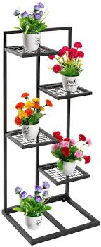 Shop online for hanging planters at amazon.ae. Amazon Com Doeworks 4 Tier Metal Plant Stand Flower Pots Stander Display Pots Holder For Indoor Outdo Plant Stand Indoor Metal Plant Stand Indoor Flower Pots
