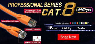 Buy Cat 8 Shielded Booted Cables Online Sfcable Ethernet Cable Network Cable Buy A Cat