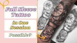 How long does it take to get a full sleeve tattoo? Can You Get A Full Sleeve Tattoo In One Session And It S Cost