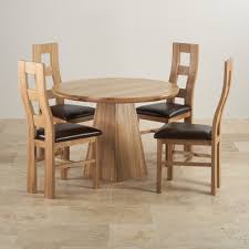 round oak kitchen table and chairs