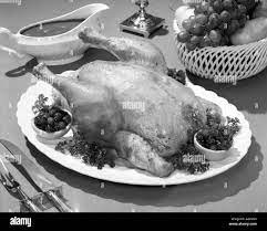 1950s THANKSGIVING TURKEY Stock Photo - Alamy