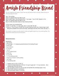 Amish Friendship Bread Is The Perfect Recipe To Share With Friends Now You Can Make Your Own Amish Friendship Bread Friendship Bread Friendship Bread Starter