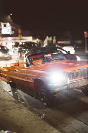 Up to 70% off top brands & styles. Hd Wallpaper Yellow And Red Lowrider Convertible Sedan Near Sidewalk At Night Time Wallpaper Flare