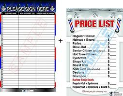 Amazon Com Barber Poster In A Combo Customer Registration