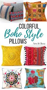 Shop All Of These Boho Pillows And Pillow Covers You Can Quickly And Easily Add A Bit Of Bohemian Style Without Bohemian Style Decor Boho Pillows Chic Pillows
