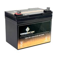 The solenoid just runs the starter. Chrome Battery 12v 35ah U1 Lawn Mower Battery For Exmark Zero Turn Mowers All 616453667822 Ebay