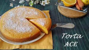 Torta di mele profumata all'arancia e limone, ricetta con e senza bimby chef: Torta Ace Arancia Carota E Limone Youtube