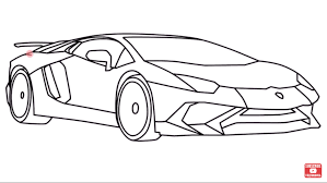 Centraal staat de racewagen lightning. Kleurplaten Lamborghini Huracan