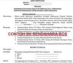 Contoh sk bendahara bos lengkap. 21 Ide Sekolah Sekolah Pendidikan Kepala Sekolah