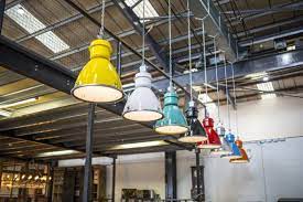 Want to achieve an industrial vibe? Large Industrial Factory Lights Peppermill Interiors