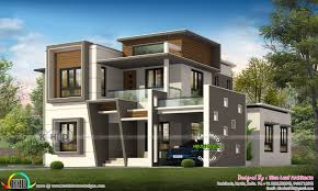 Kerala latest home designs 80+ beautiful indian homes modern plans. Modern Flat Roof Contemporary House 2400 Sq Ft Kerala Home Design And Floor Plans 8000 Houses