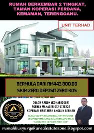 See more of rumah berkembar 2 tingkat dekat selangor selatan on facebook. Agensi Rakan Niaga Usahawan Hartanah Kohab10088 Rm443 800 Rumah Berkembar 2 Tingkat Taman Koperasi Perdana Kemaman Terengganu