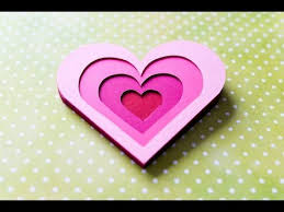 In this video, i show you how to make a paper heart. How To Make 3d Greeting Card Valentine S Day Heart Step By Step Diy Kartka Walentynkowa Valentines Cards Valentine Greeting Cards Greeting Cards Handmade